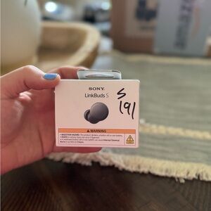 Sony LinkBuds S Earbud Headphones - Black